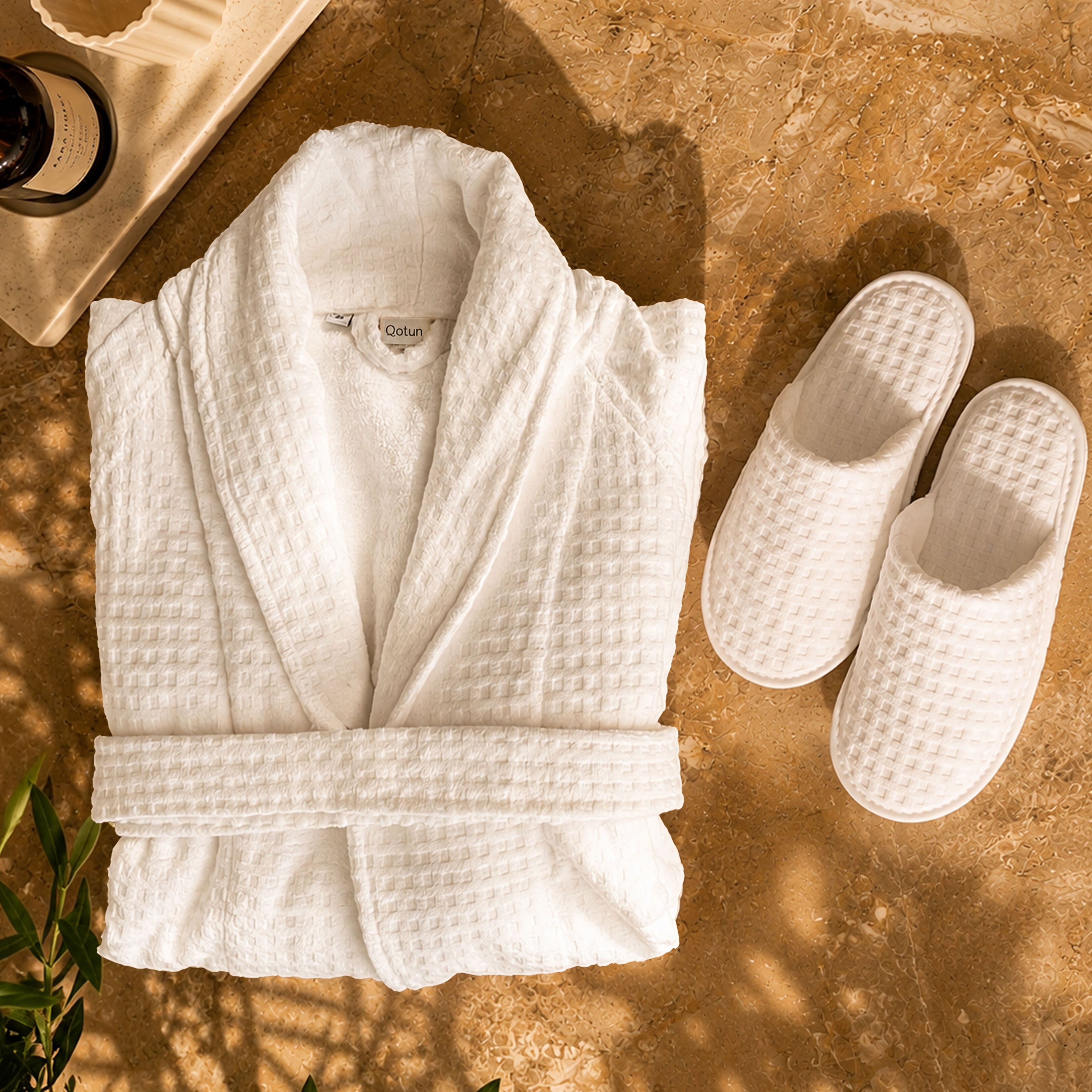 Waffle Bathrobe